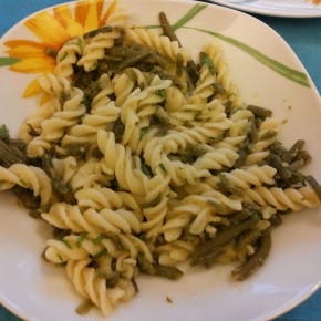 Fusilli fagiolini e patate