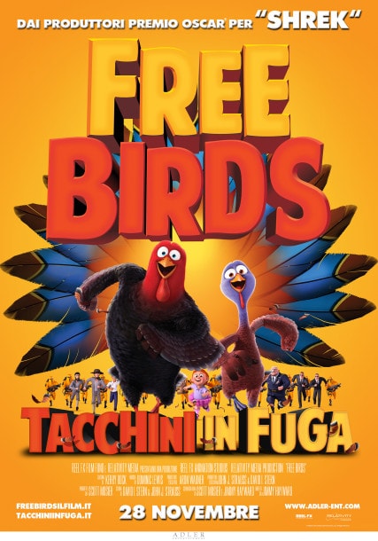Tacchini in fuga - Free Birds