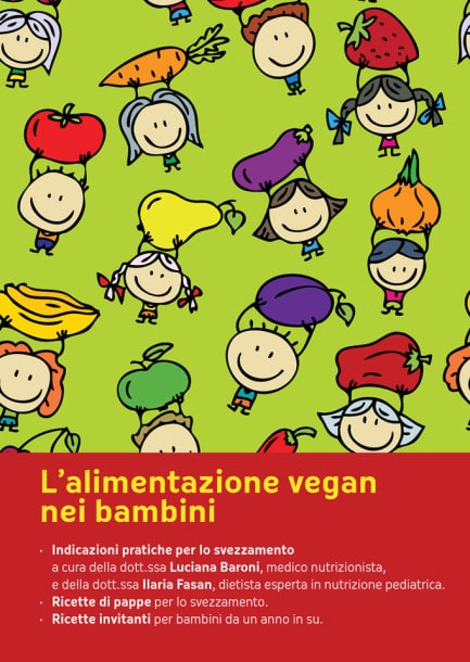 Opuscolo per svezzamento bambini vegan