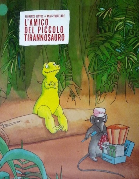 L'amico del piccolo tirannosauro - copertina del libro