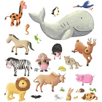 Illustrazione di Andere Andrea Petrlink dal libro "Siamo vegani"