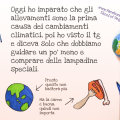 L'impatto ambientale degli allevamenti, dal punto di vista di un bambino (illustrazione di Skool of Vegan)