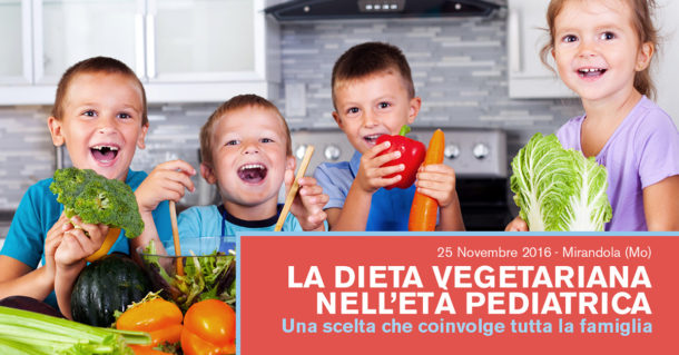 La dieta vegetariana nell'età pediatrica